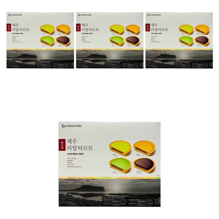 제주 리얼 타르트 대 10p, 4세트, 280g