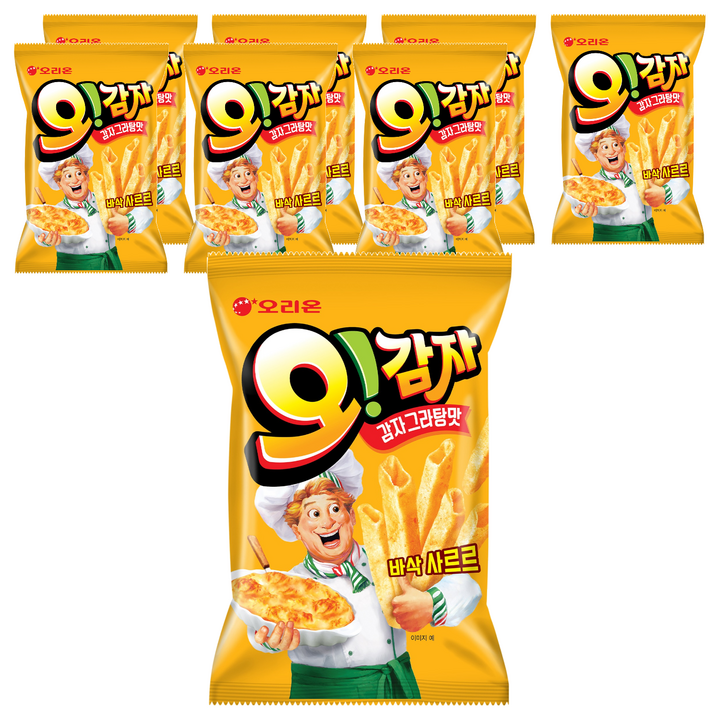 오리온 오감자 그라탕, 50g, 8개