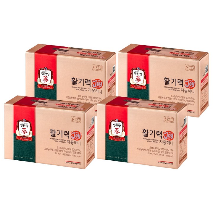 정관장 정품 활기력 JOY, 20ml, 56개