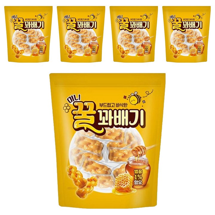 미니 꿀꽈배기, 5개, 700g