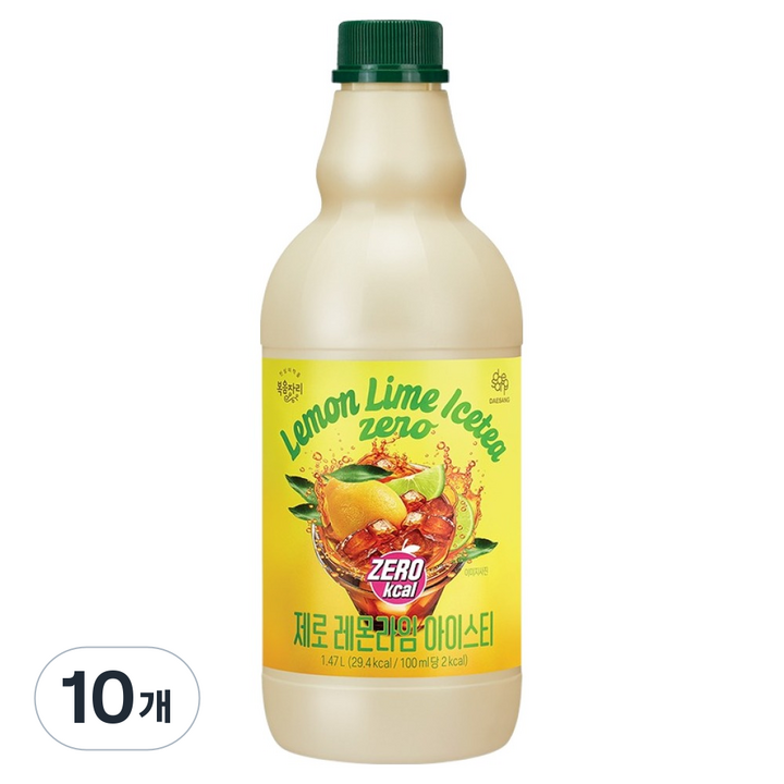 복음자리 제로 레몬라임 아이스티, 1.47L, 10개