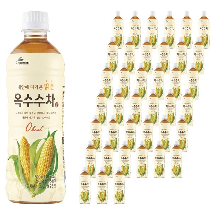 현대약품 내안에 다가온 맑은 옥수수차, 500ml, 100개