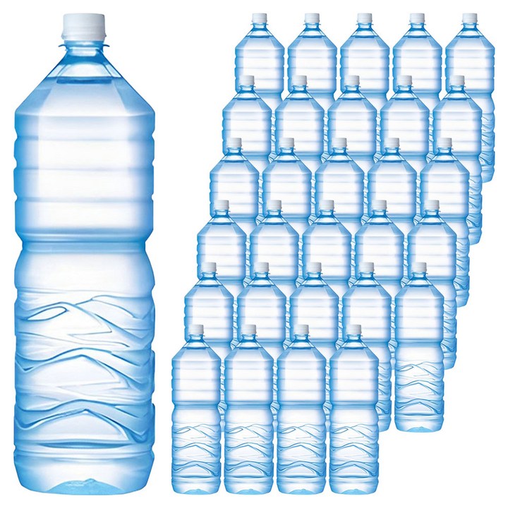 남양천연수 무라벨, 2L, 60개