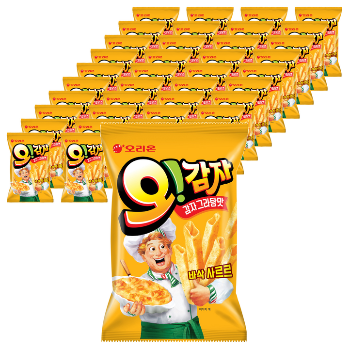 오리온 오감자 그라탕 스낵, 50g, 40개