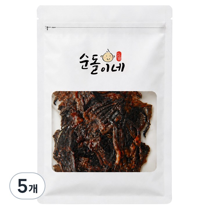 순돌이네 까망 숏다리, 5개, 300g