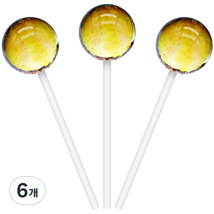 오브세이 우주 수제 막대사탕 금성, 19g, 6개