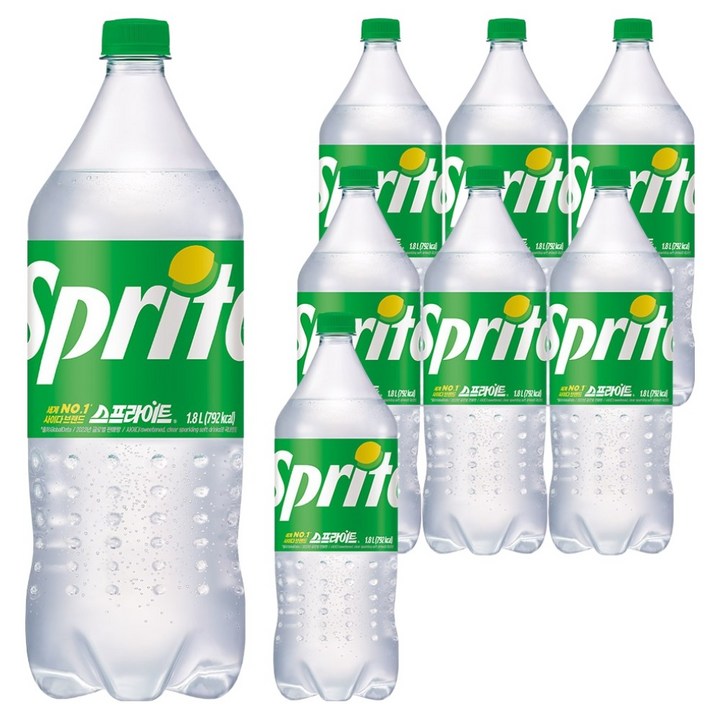 스프라이트 사이다, 1.8L, 8개