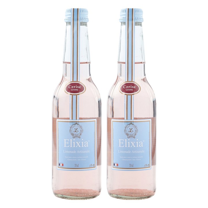 엘릭시아메렐로 체리탄산음료, 330ml, 2개