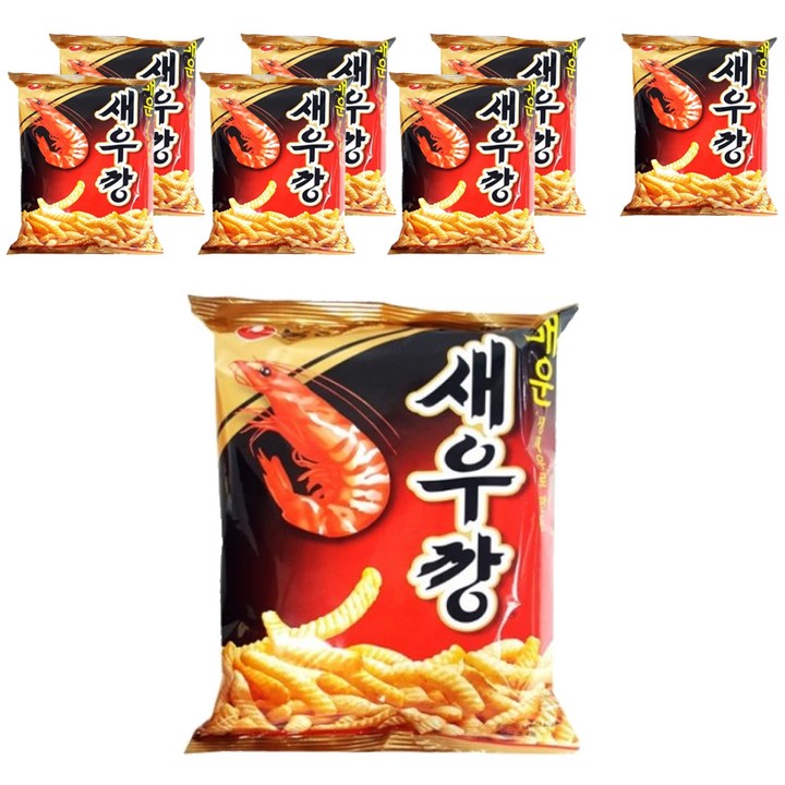 새우깡 매운새우깡, 90g, 8개