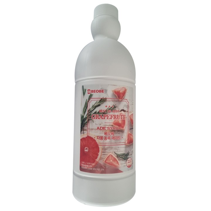 베오베 자몽 농축 에이드, 1.8kg, 1개