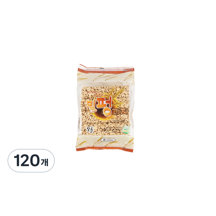 조은제과 밀펑과자, 80g, 120개