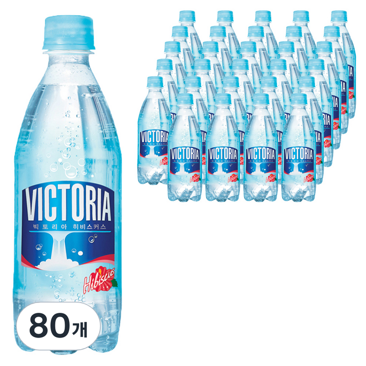 웅진빅토리아 히비스커스 탄산음료, 500ml, 80개