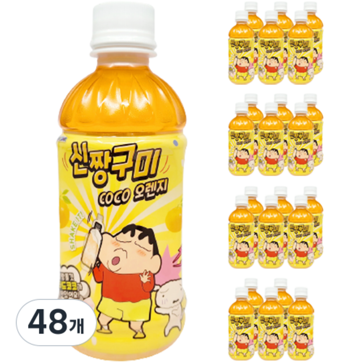 신짱구미 COCO 오렌지, 340ml, 48개