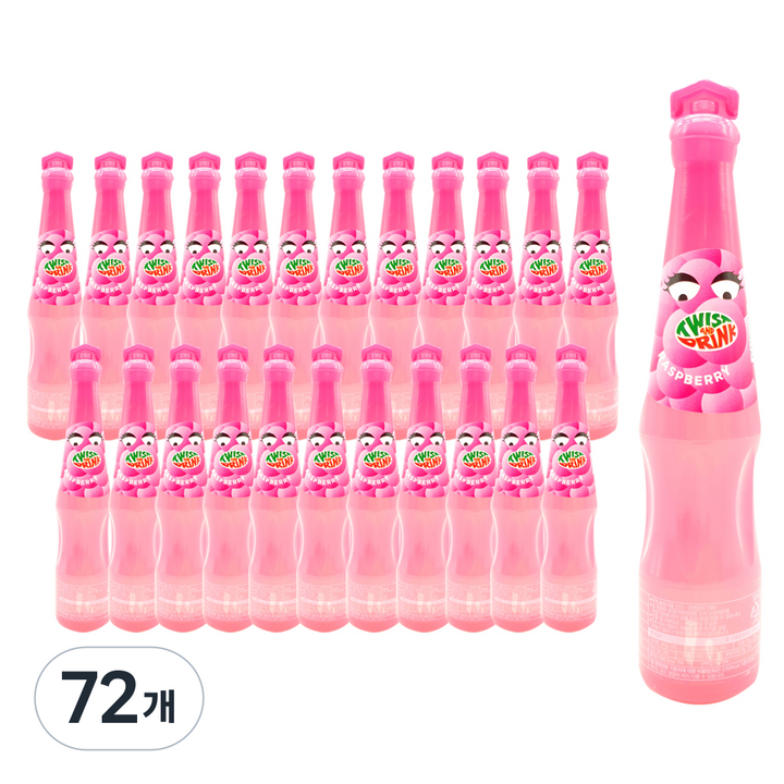 트위스트 앤 드링크 라즈베리, 200ml, 72개
