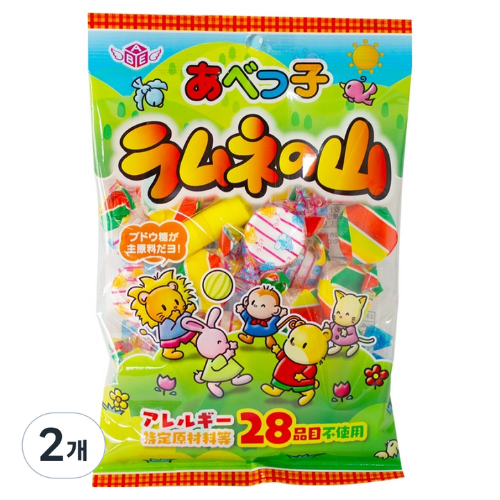 아베 라무네노야마 캔디, 50g, 2개