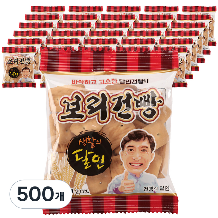 금풍제과 건빵의 달인 보리건빵, 30g, 500개