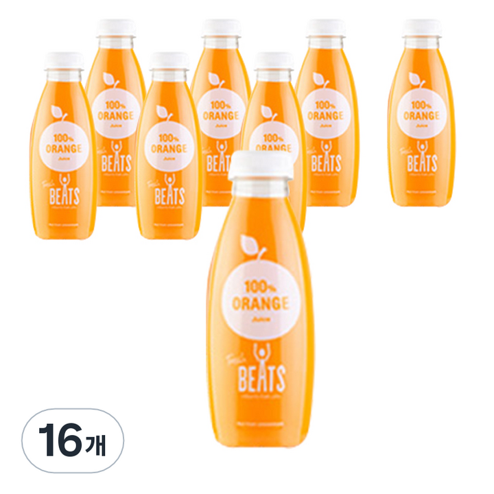 프레시비츠 오렌지주스, 16개, 500ml