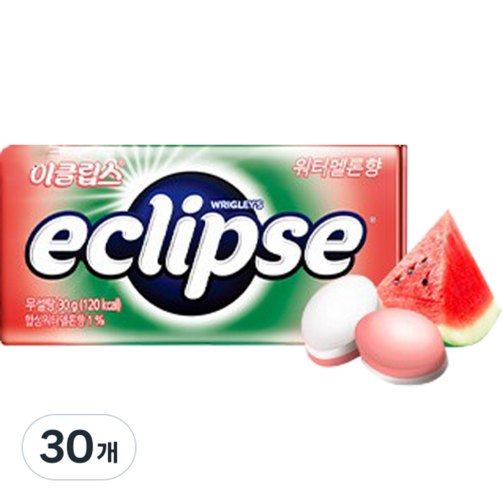 이클립스 워터멜론향 Tin, 30g, 30개