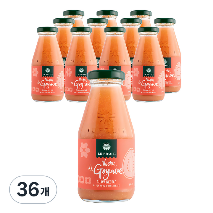 르프룻 핑크구아바, 250ml, 36개