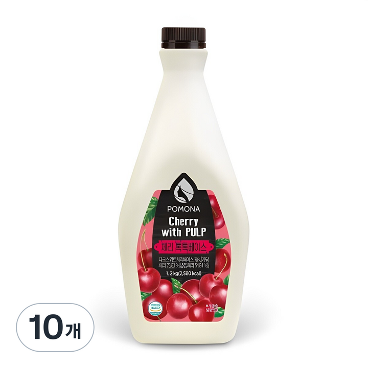 포모나 체리 톡톡베이스, 10개, 1.2kg