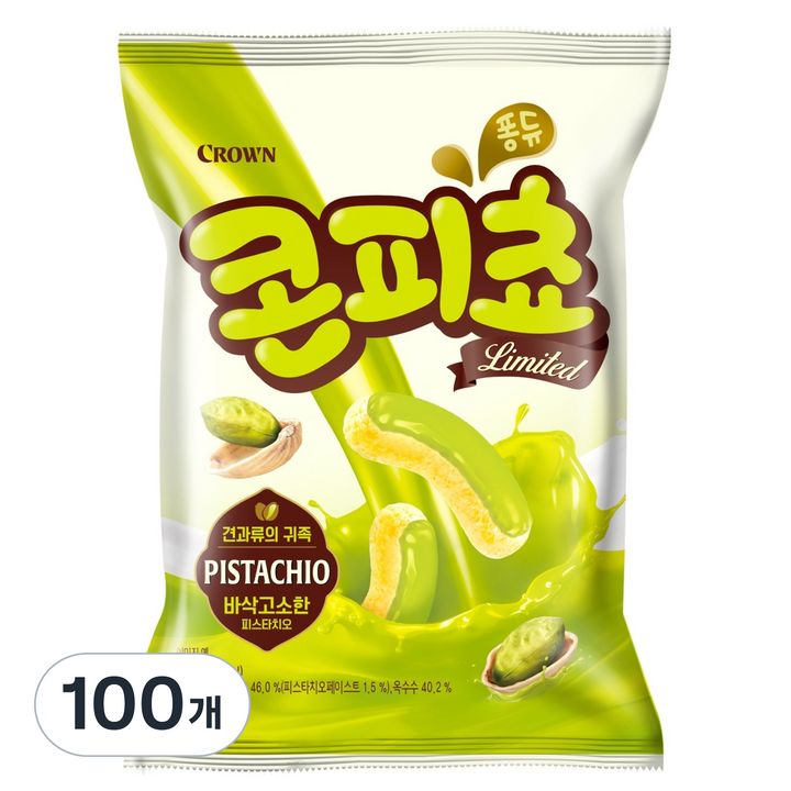 크라운 콘씨리즈 콘피쵸, 56g, 100개