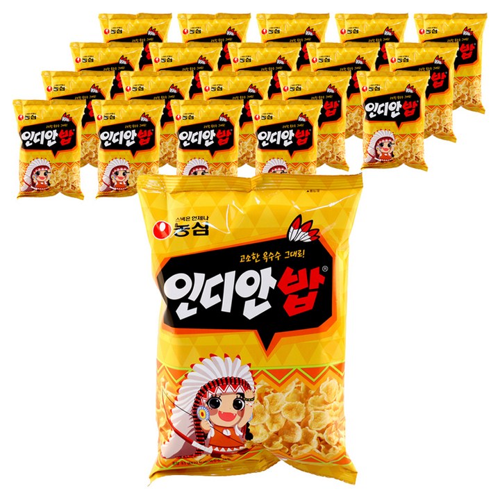 인디안밥 스낵, 83g, 20개