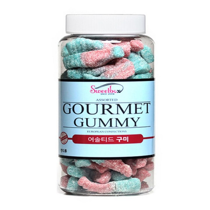 소다맛 버블리즈 젤리, 600g, 1개