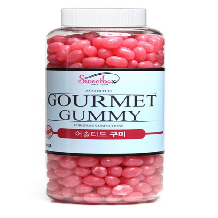라즈베리 젤리빈, 800g, 1개