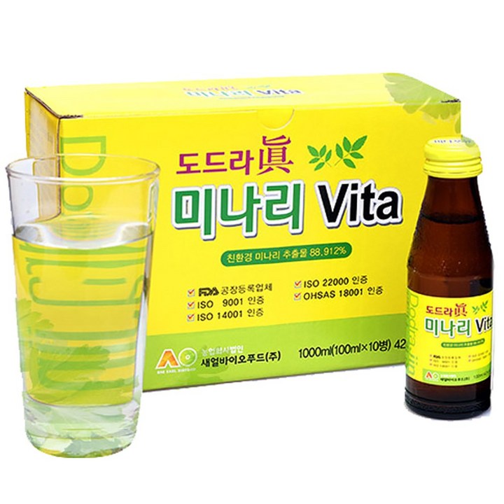 도드라진 미나리 비타 100ml*10, 100ml, 10개
