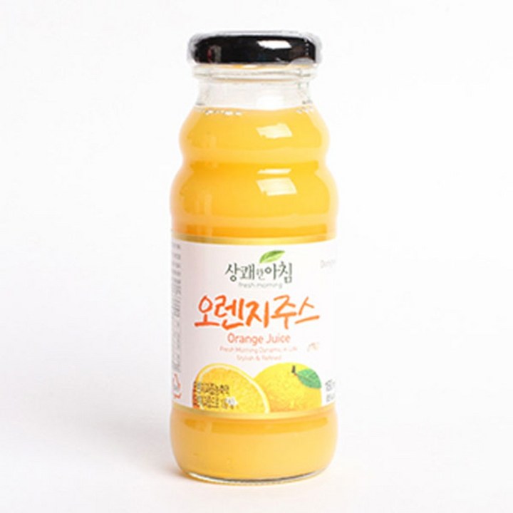 상쾌한아침 오렌지 주스, 180ml, 12개