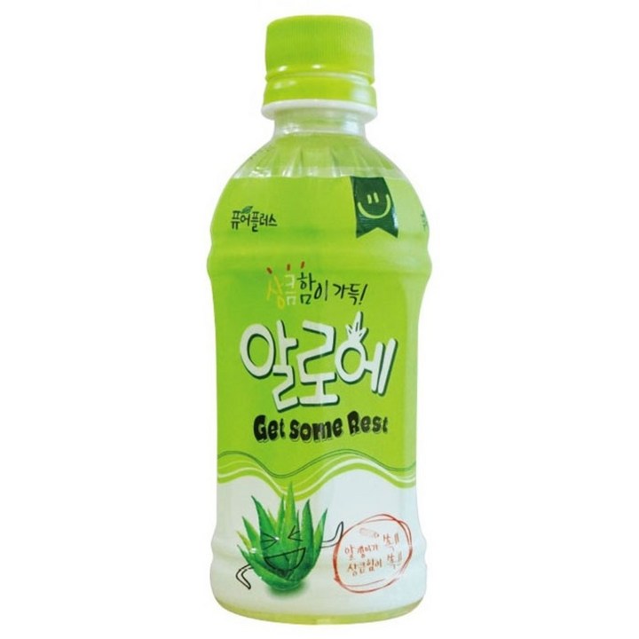 퓨어플러스 알로에 주스, 340ml, 20개