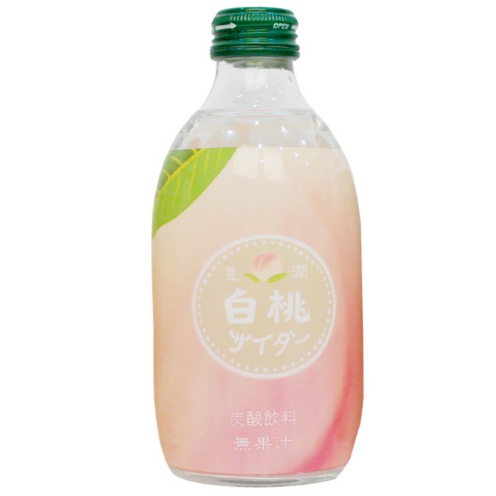 토모마스 호우준 복숭아 사이다, 1개, 300ml