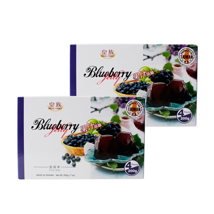 로얄 패밀리 블루베리 젤리, 200g, 2개