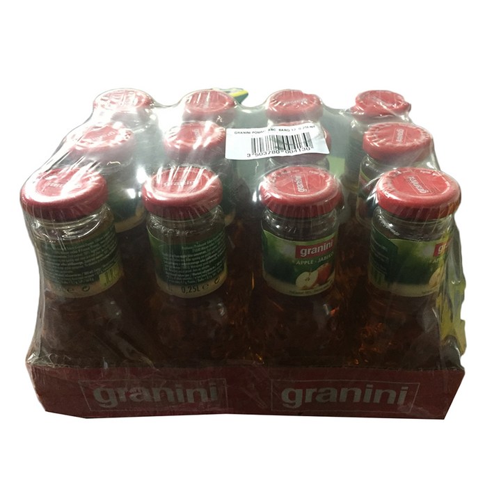 그라니니 사과쥬스, 250ml, 12개