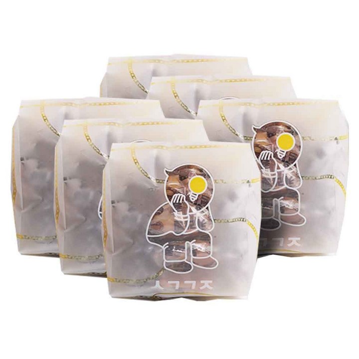 생각과자 땅콩캬라멜, 100g, 6개