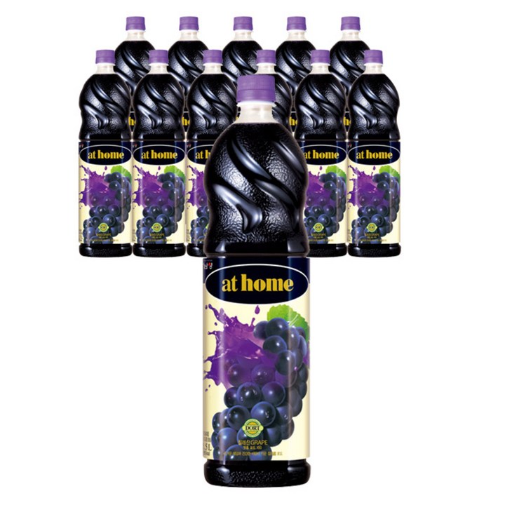 남양유업 앳홈 포도주스, 1.5L, 12개