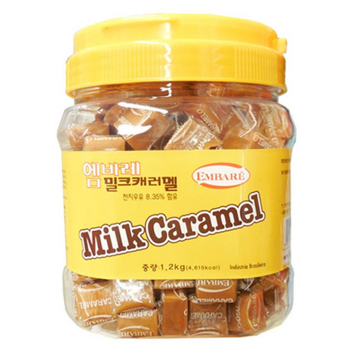 엠바레 밀크 캐러멜, 1.2kg, 1개