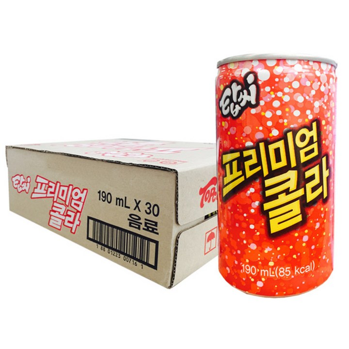 탑씨 프리미엄 콜라, 190ml, 30개