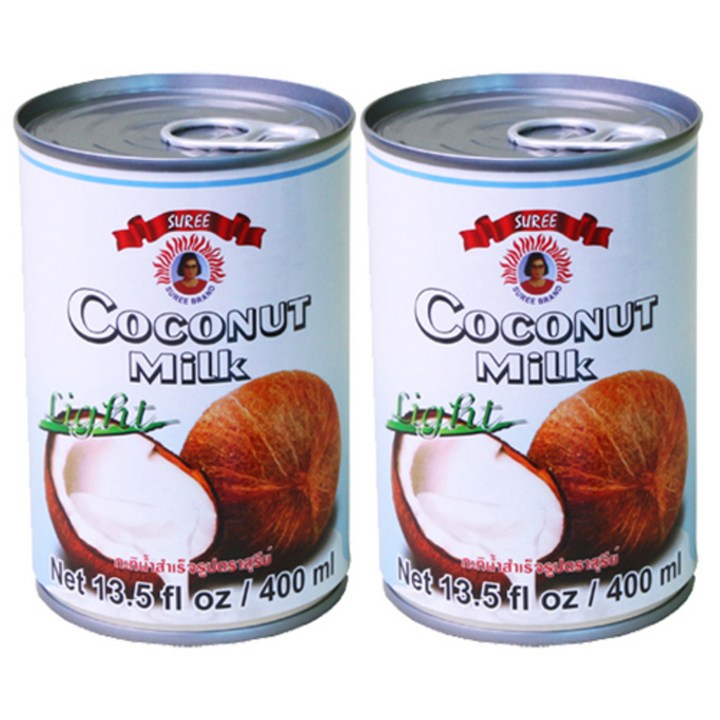 수리 코코넛 밀크, 2개, 400ml