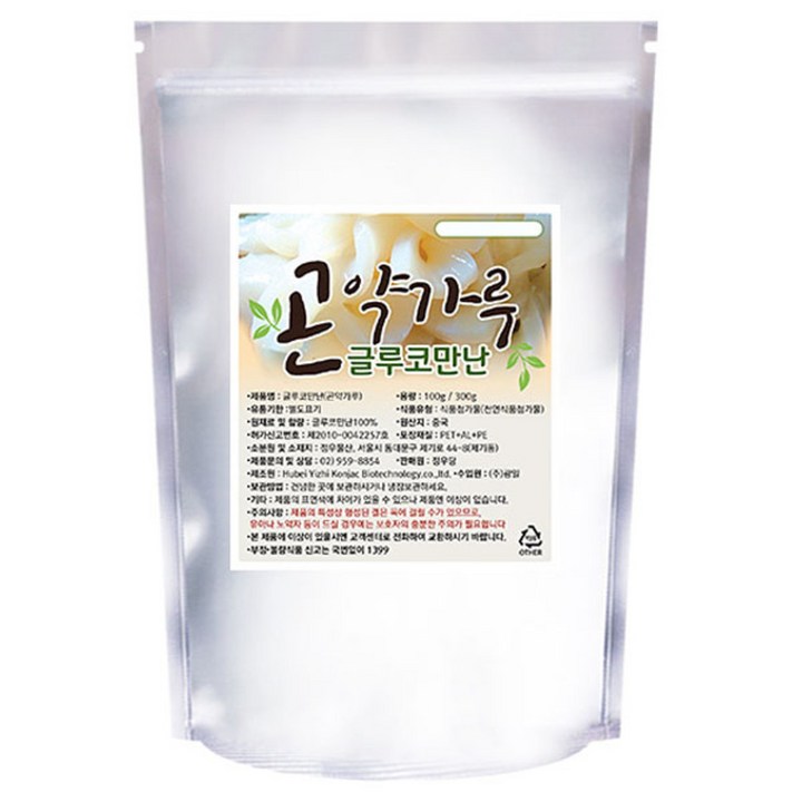 정우당 곤약가루, 1개, 300g