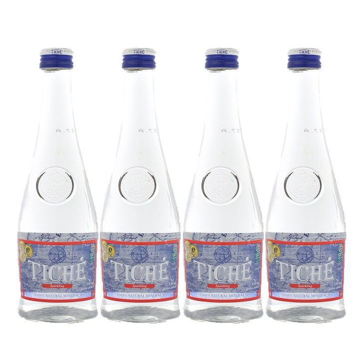 티체 스파클링 탄산수, 330ml, 4개
