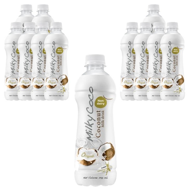 밀키코코 오리지날 코코넛 밀크 드링크, 270ml, 12개