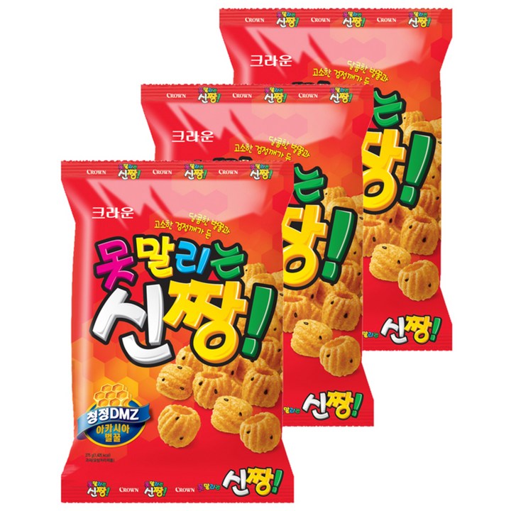 크라운 못말리는신짱, 275g, 3개