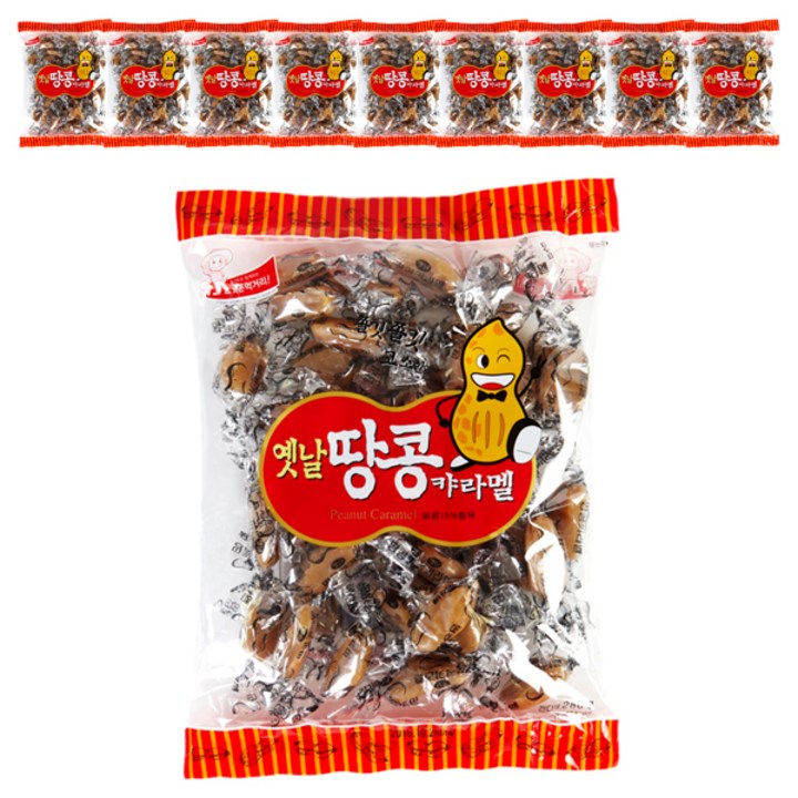 독고탁과자 땅콩 캬라멜, 280g, 10개