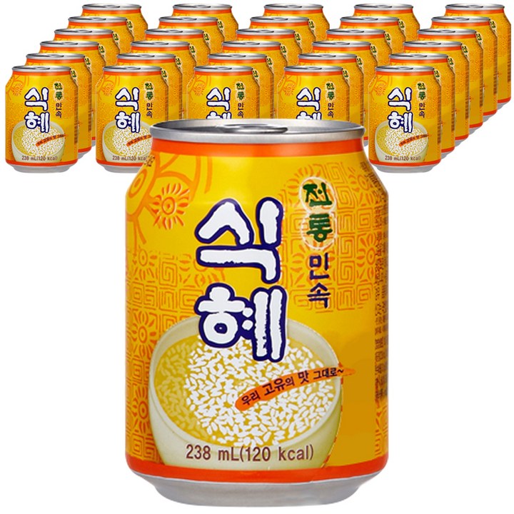 일화 민속 식혜, 238ml, 72개
