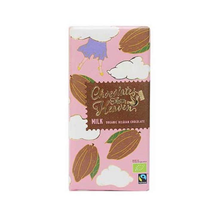 초콜릿프롬헤븐 유기농 밀크 초콜릿, 100g, 1개