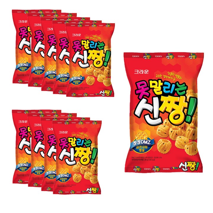 크라운 못말리는신짱, 294g, 10개