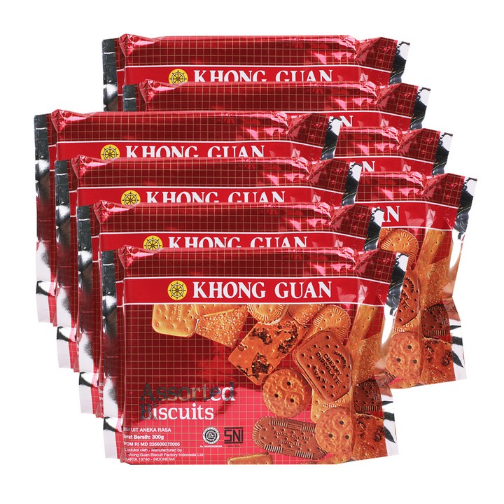 어슬티드 비스킷, 8개, 300g