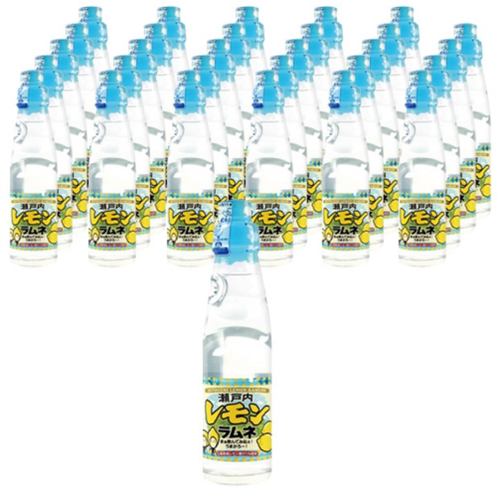 라무네 레몬 탄산음료, 30개입, 200ml