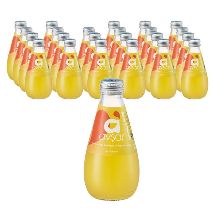 압사르 주스 망고파인애플, 200ml, 24개